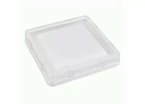 954129 - LEEK св-к св/д накл. декор. 30W(2700lm) 5000K 6K квадрат 230x230x40 SIRIUS IP40 прозрачный кант 017 (1)