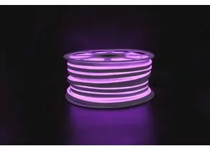 954158 - General неон гибкий 220V 9.6W/m 120lm/m IP67 фиолет 50м 8х16 цена/м б/акс 2835 NL 505413 (1)
