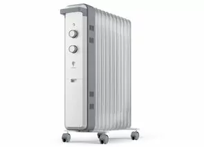 953560 - Обогреватель масляный (радиатор) Leonord LE-2011, 11 секц. Slim (12,5*58см) 2,5кВт, 3реж. 110276 (1)