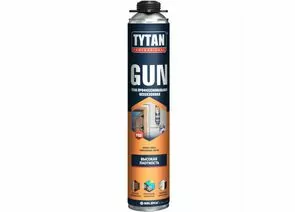 954140 - Tytan (Титан) Professional GUN 42 Пена монтаж.(п/пистолет) всесезонная 750мл арт.65016 вес 960г (1)