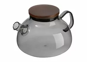 954675 - Чайник заварочный 600мл боросилик стекло Aroma di Fiore 910145 Leonord (1)