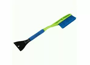 955569 - Автощетка-сметка+скребок 63,5*11*3,8см,антискольз накл,OKTAN зеленая,280078/ Brumex (1)