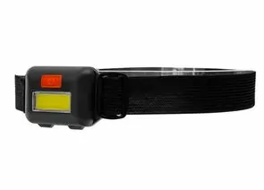 956423 - Ultraflash фонарь налобный LED53767 (3xLR03 не в/к) COB 1W(49lm) 6K, 3 реж, до 15м, черн/пласт, кор (1)