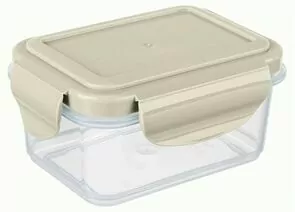 959065 - Контейнер гермет для СВЧ SMART LOC 0,25л прямоуг св серый 433111630 Phibo/Бытпласт (аналог 848794) (1)