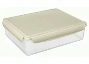 959072 - Контейнер гермет для СВЧ SMART LOC 3,7л прямоуг св серый 433116630 Phibo/Бытпласт (аналог 848988) (1)