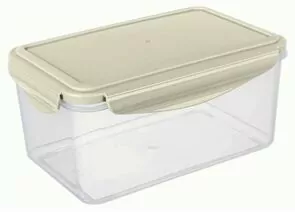 959076 - Контейнер гермет для СВЧ SMART LOC 1,6л прямоуг св серый 431129330 Phibo/Бытпласт (аналог 848791) (1)