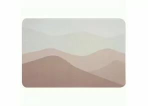 959425 - Коврик для ванной комнаты 40*60*0,25см,текстиль(п/э)/резина,п/скольз,Cozy бежевый,110064/ Рыжий кот (1)