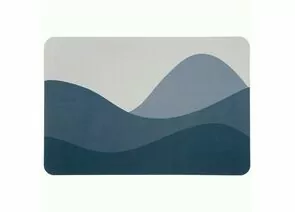 959426 - Коврик для ванной комнаты 40*60*0,25см,текстиль(п/э)/резина,п/скольз,Cozy серый,110065/ Рыжий кот (1)