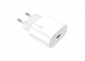 959973 - Сет. адаптер/зарядник/блок пит. СЗУ VIXION PRO VH-26 (1-Type-C Power Delivery) 20 W, белый (1)