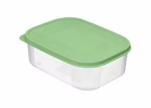 960213 - Емкость д/хранения продуктов Verona 0,35л прямоуг гибкая крышка Botanica зеленый 222134818/08 Homver (1)