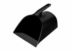 846612 - Совок для мусора закрытый(ковш),черный,пластик,433208913/Бытпласт (1)