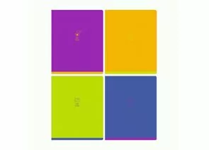 865766 - Тетрадь 48л., А5, клетка BG Monocolor. Chat, неоновая краска Арт.340975 (1)