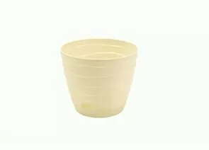 952119 - Горшок для цветов 2,7л,d=17,8см,поддон,прикорн полив,Бриз бежевый светлый,УП-4840беж/Радиан (1)