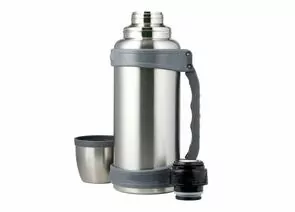 955912 - Термос Solden-2500 узкое горло, с кнопкой, 2,5л, ремешок, ручка, нерж.сталь 84177 Master House (1)