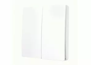 957195 - General Омега (КИНЕТИК) выкл. ОУ 2кл. беспроводной белый 110х115х25 без контроллера IP42 477502 (1)