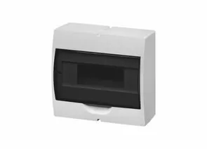 958727 - TDM бокс (корпус) пластик ЩРН-П-10 мод. навесной, без шин, опломбировка, белый IP41 SQ0901-0073 (1)