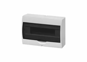 958729 - TDM бокс (корпус) пластик ЩРН-П-15 мод. навесной, без шин, опломбировка, белый IP41 SQ0901-0075 (1)