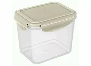 959067 - Контейнер гермет для СВЧ SMART LOC 0,9л прямоуг св серый 431129130 Phibo/Бытпласт (аналог 848985) (1)