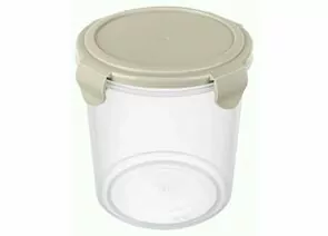 959069 - Контейнер гермет для СВЧ SMART LOC 1,15л круглый св серый 431160830 Phibo/Бытпласт (аналог 848983) (1)