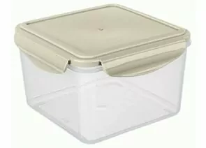 959070 - Контейнер гермет для СВЧ SMART LOC 1,6л квадрат св серый 431160430 Phibo/Бытпласт (аналог 848991) (1)