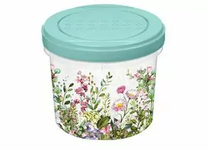 960204 - Банка с завинчивающейся крышкой Asti 0,7л Цветочный луг 223110590/00 Homver (1)