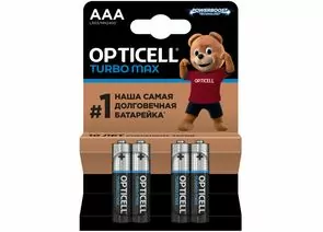 960405 - Элемент питания Opticell Turbo Max LR03/286/AAA BL4 (1)