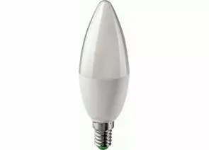 960819 - ОНЛАЙТ лампа св/д ПРОМО свеча C37 E14 15W(1500lm) 4000K 4К 37x99 матов 90441 (1)