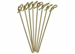 963884 - Шпажки д/канапе Завитки 100шт/уп, цена за уп, 12,5см бамбук 111256 Mallony (1)
