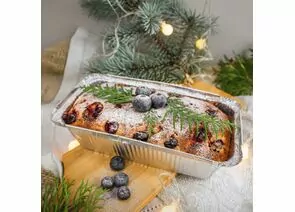 965713 - Форма д/выпечки однор кекс 900мл 21,7*11,3*5,5см 3шт/уп (цена за уп) алюм фольга 84869 AVIKOMP (1)