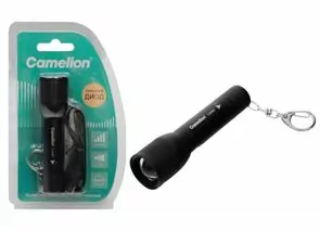 966063 - Camelion фонарь лазерный LED29363 (акк.3.7V) 3W(120lm) до 500м, 6K, 4 реж. ZOOM, USB, металл BL (1)