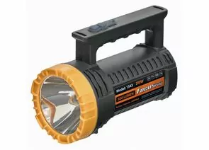 1006948 - Focusray прожектор ручной   1343 , акк. 2400mAH , 4 реж, 500Lm,USB, черн, коробка (1)