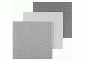 1007741 - Салфетки губчатые 15*15см,целлюлоза(100%),(3 шт/уп),серые,111749/ Рыжий кот (1)