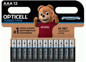 960411 - Элемент питания Opticell Turbo Max LR03/286/AAA BL12 (1)