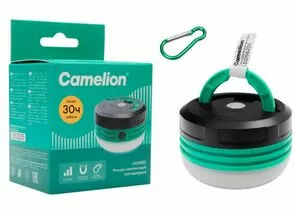 966056 - Camelion фонарь кемпинговый LED56251 (3xR6 не в/к) 5св/д (90lm) 3 реж., магнит/крюк, пластик, кор. (1)