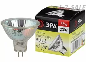 167163 - Лампа галоген. ЭРА JCDR GU5.3 230V 35W JCDR-35-230-GU5.3 (1)