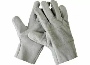 630669 - Перчатки СИБИН рабочие кожаные, из спилка, XL (1)