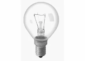 318299 - Лампа накал. Camelion D E14 60W шар прозрачная 60/D/CL/E14 (1)