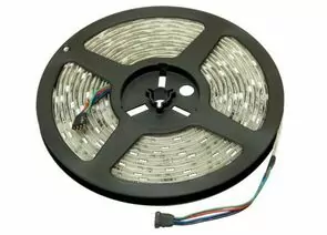 338329 - Jazzway Лента св/д 12V 7.2W/m 30Led/m IP20 Синий 5м (интерьерная) SMD5050 .327569 (1)