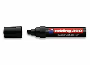 48779 - Маркер перманент EDDING E-390/1 скошеный наконечник черный 4-15мм Г 35738 (1)