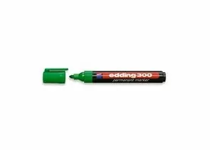 49080 - Маркер перманент EDDING E-300/4 круглый наконечник 1,5-3мм зеленый 43838 (1)