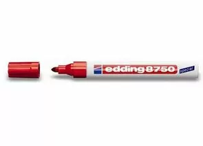 54272 - Маркер для промышленной графики EDDING-8750/2 красный мет.корп., кр 87765 (1)