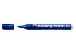 404846 - Маркер Перманент EDDING E-2000C/3 синий 1,5-3мм металл. корп. (1)