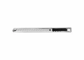 430706 - Нож канцелярский 9мм Attache металлический, фиксатор, цв.металлик 280460 (1)