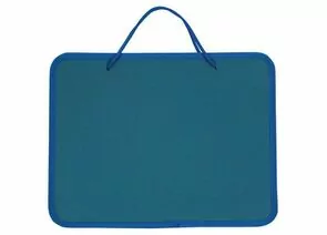 431188 - Папка портфель на молнии синий с ручками (1)