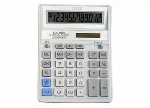 435192 - Калькулятор CITIZEN бух. SDC-888XWH, 12 разр, белый (1)