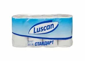 701103 - Бумага туалетная д/диспенсеров Luscan Professional 6рул/уп, 250м, 2сл бел втор втул 368530 (1)