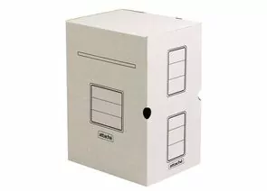 701839 - Короб архивный белый Attache 200мм гофрокартон, 5шт.уп 809773 (1)