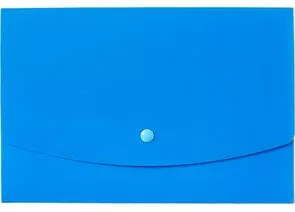 753600 - Папка короб Attache А5 на кнопке, синяя 1044994 (1)