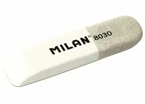 753867 - Ластик каучуковый Milan 8030 комбинир. для стирания чернил и графита 973187 (1)