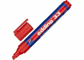 754000 - Маркер пигментный EDDING E-33/002 красный 1,5-3 мм скош. наконечник 719666 (1)